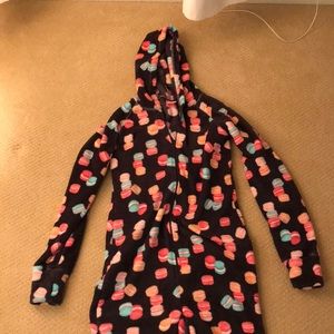 Fuzzy Macaroon Onesie